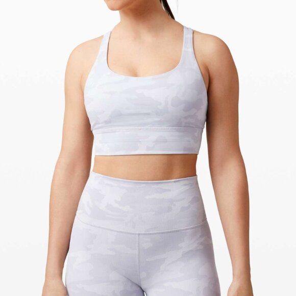 Lululemon Energy Longline Bra * Medium Support - Size 8 - Picture 1 of 5